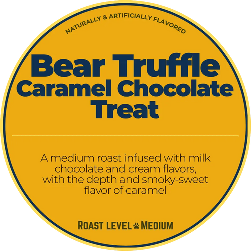 Bear Truffle Caramel Chocolate Treat